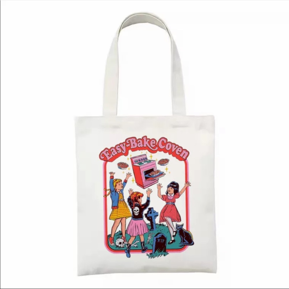 Easy bake coven animated tote canvas